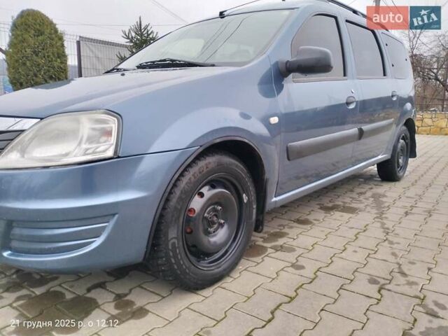 Синій Дачія Logan, об'ємом двигуна 1.6 л та пробігом 203 тис. км за 4500 $, фото 1 на Automoto.ua