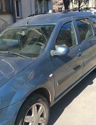 Синий Дачия Логан, объемом двигателя 1.6 л и пробегом 240 тыс. км за 1800 $, фото 1 на Automoto.ua