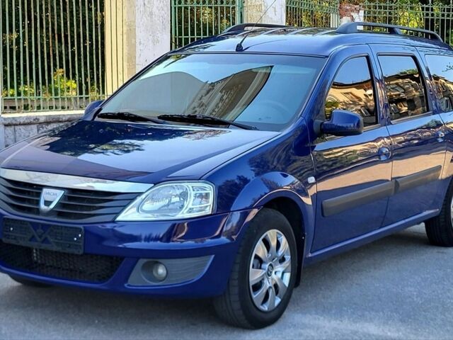 Синий Дачия Логан, объемом двигателя 1.6 л и пробегом 128 тыс. км за 5900 $, фото 1 на Automoto.ua