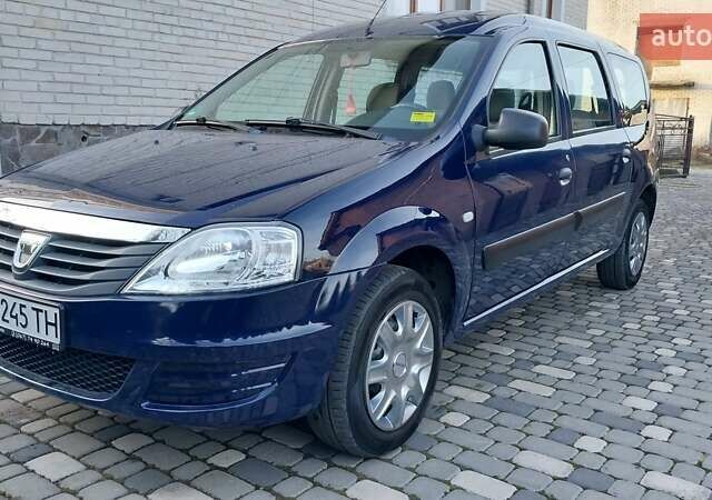 Синий Дачия Логан, объемом двигателя 1.6 л и пробегом 154 тыс. км за 6000 $, фото 1 на Automoto.ua