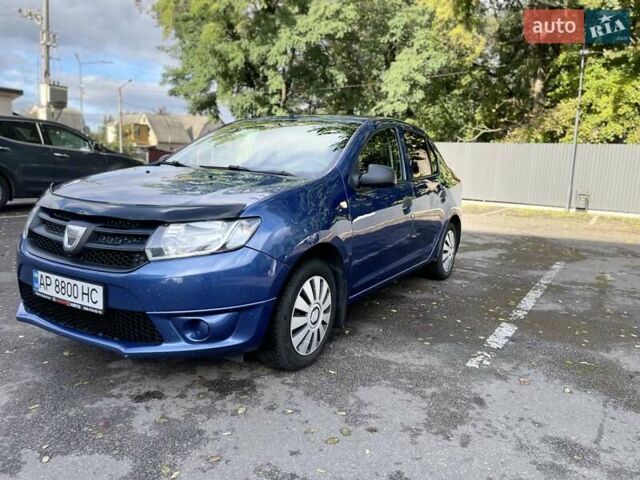 Синий Дачия Логан, объемом двигателя 1.1 л и пробегом 210 тыс. км за 4650 $, фото 1 на Automoto.ua