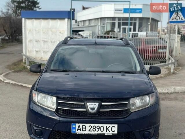 Синий Дачия Логан, объемом двигателя 1.2 л и пробегом 317 тыс. км за 4200 $, фото 1 на Automoto.ua
