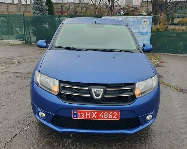 Синий Дачия Логан, объемом двигателя 1.2 л и пробегом 130 тыс. км за 6950 $, фото 1 на Automoto.ua