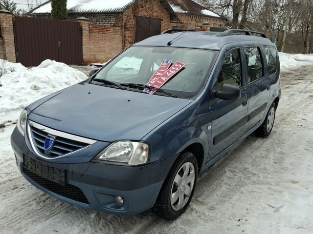 Синій Дачія Logan, об'ємом двигуна 1.6 л та пробігом 185 тис. км за 5500 $, фото 1 на Automoto.ua