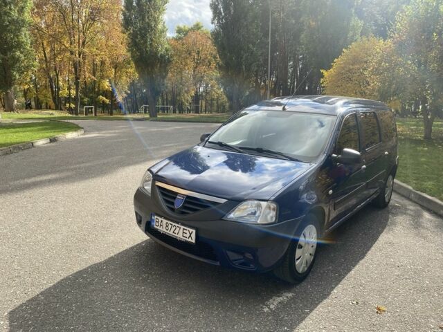 Синий Дачия Логан, объемом двигателя 1.6 л и пробегом 3 тыс. км за 6000 $, фото 1 на Automoto.ua