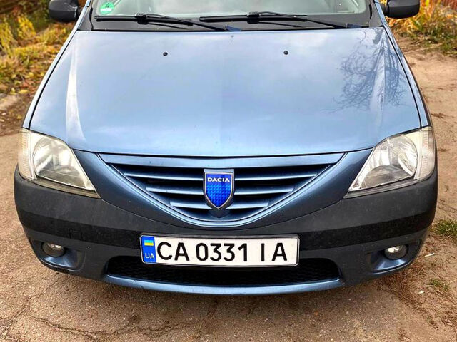 Синій Дачія Logan, об'ємом двигуна 1.6 л та пробігом 320 тис. км за 5000 $, фото 1 на Automoto.ua