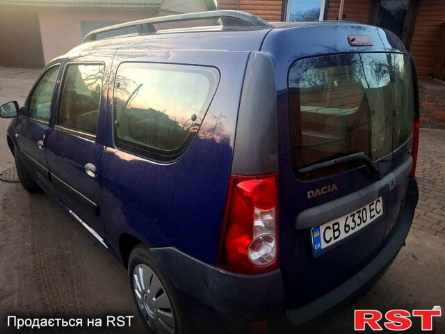 Синий Дачия Логан, объемом двигателя 1.6 л и пробегом 0 тыс. км за 4500 $, фото 1 на Automoto.ua
