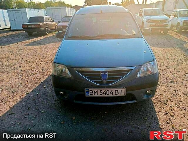 Синий Дачия Логан, объемом двигателя 1.6 л и пробегом 191 тыс. км за 5200 $, фото 1 на Automoto.ua