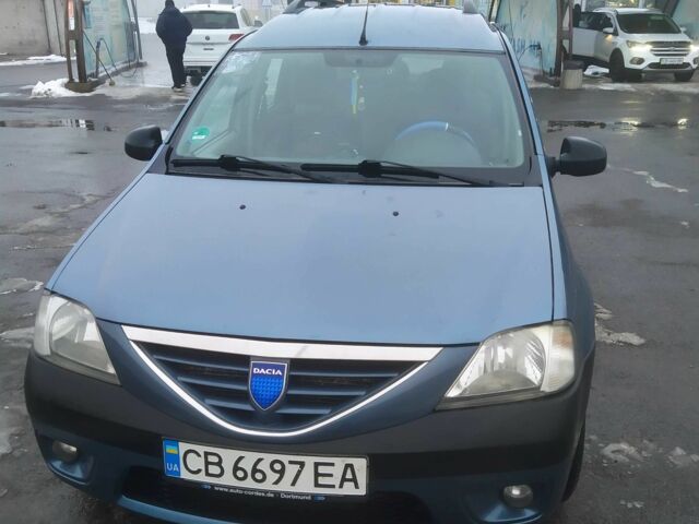 Синій Дачія Logan, об'ємом двигуна 1.6 л та пробігом 312 тис. км за 5850 $, фото 1 на Automoto.ua