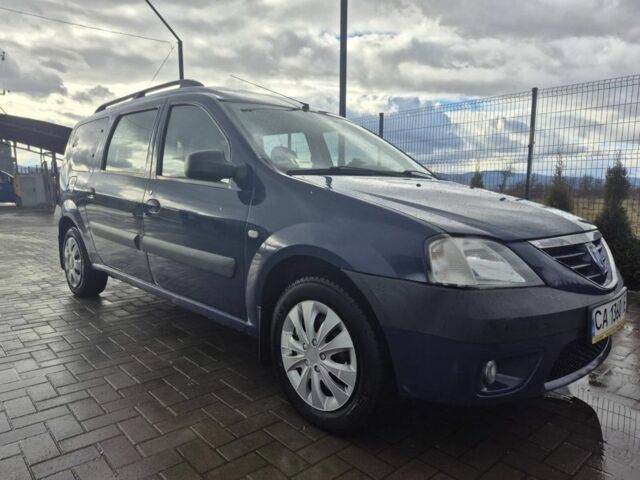 Синий Дачия Логан, объемом двигателя 1.6 л и пробегом 277 тыс. км за 4000 $, фото 1 на Automoto.ua