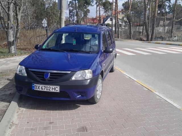 Синий Дачия Логан, объемом двигателя 1.4 л и пробегом 183 тыс. км за 4700 $, фото 1 на Automoto.ua