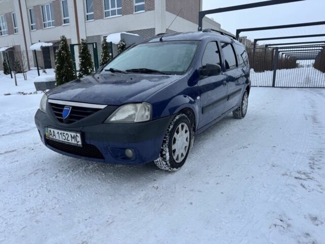 Синий Дачия Логан, объемом двигателя 1 л и пробегом 230 тыс. км за 3600 $, фото 1 на Automoto.ua