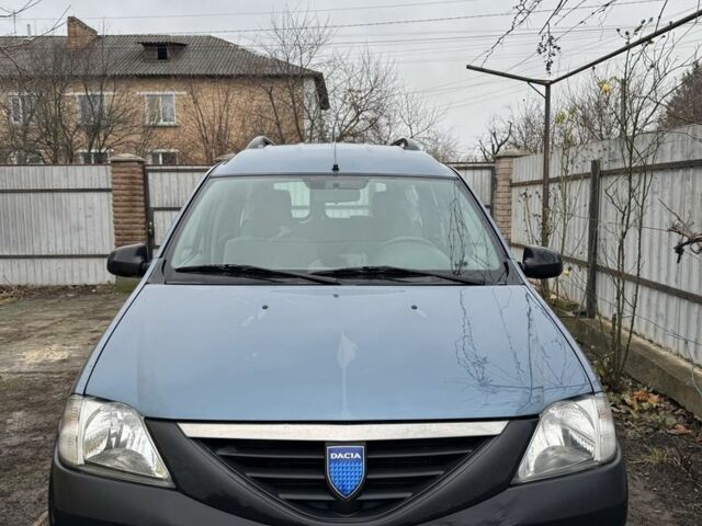 Синій Дачія Logan, об'ємом двигуна 1.6 л та пробігом 159 тис. км за 6000 $, фото 1 на Automoto.ua