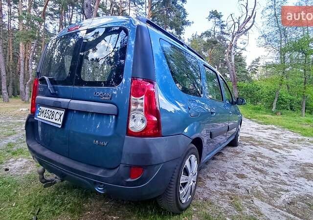 Синий Дачия Логан, объемом двигателя 1.6 л и пробегом 235 тыс. км за 5250 $, фото 1 на Automoto.ua