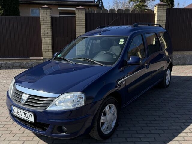 Синий Дачия Логан, объемом двигателя 1.6 л и пробегом 200 тыс. км за 6350 $, фото 1 на Automoto.ua
