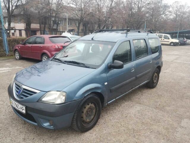 Синій Дачія Logan, об'ємом двигуна 1.6 л та пробігом 532 тис. км за 3500 $, фото 1 на Automoto.ua