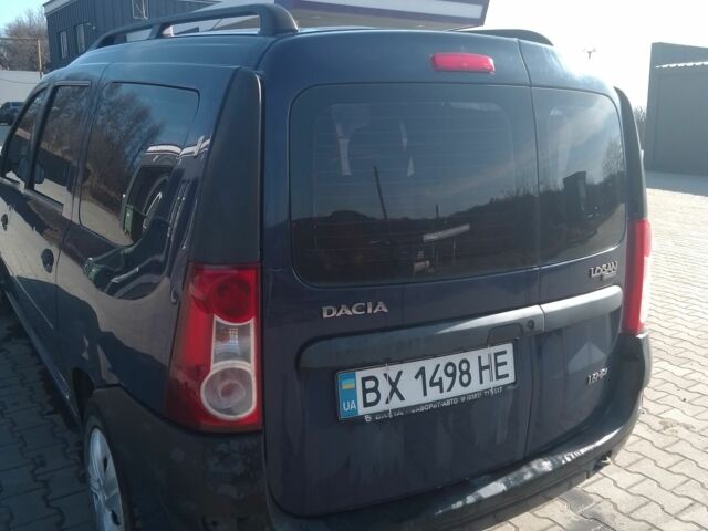 Синий Дачия Логан, объемом двигателя 1.6 л и пробегом 155 тыс. км за 4500 $, фото 1 на Automoto.ua