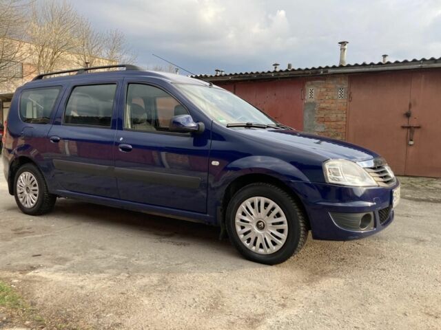 Синий Дачия Логан, объемом двигателя 1.6 л и пробегом 177 тыс. км за 6300 $, фото 1 на Automoto.ua