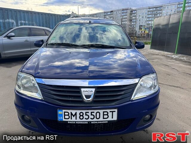 Синий Дачия Логан, объемом двигателя 1.6 л и пробегом 198 тыс. км за 4450 $, фото 1 на Automoto.ua
