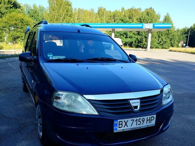 Синий Дачия Логан, объемом двигателя 1.4 л и пробегом 260 тыс. км за 4000 $, фото 1 на Automoto.ua