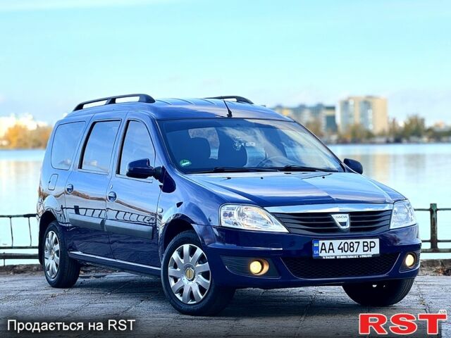 Синий Дачия Логан, объемом двигателя 1.6 л и пробегом 197 тыс. км за 6300 $, фото 1 на Automoto.ua