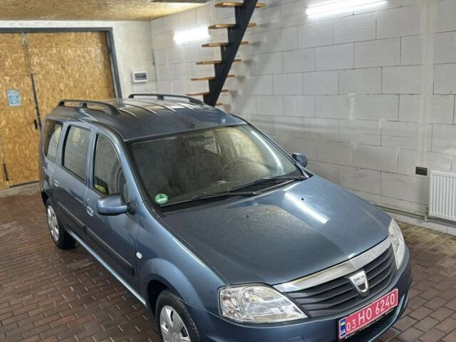 Синій Дачія Logan, об'ємом двигуна 6 л та пробігом 225 тис. км за 6650 $, фото 1 на Automoto.ua