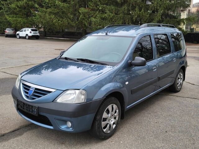 Синій Дачія Logan, об'ємом двигуна 1.6 л та пробігом 146 тис. км за 4900 $, фото 1 на Automoto.ua