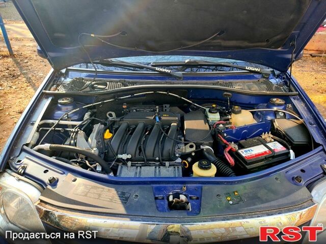 Синій Дачія Logan, об'ємом двигуна 1.6 л та пробігом 175 тис. км за 5599 $, фото 1 на Automoto.ua