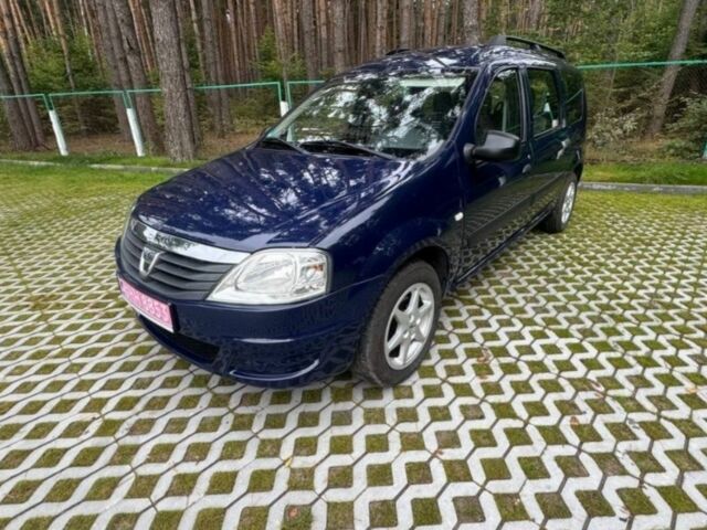 Синий Дачия Логан, объемом двигателя 1.6 л и пробегом 174 тыс. км за 7200 $, фото 1 на Automoto.ua