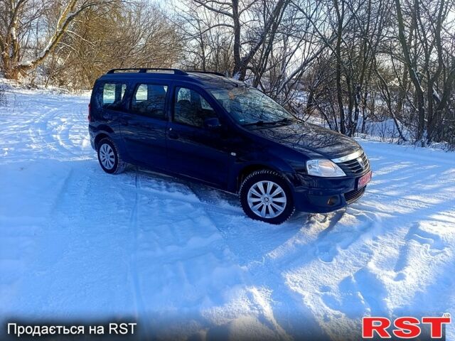 Синий Дачия Логан, объемом двигателя 1.6 л и пробегом 172 тыс. км за 6650 $, фото 1 на Automoto.ua