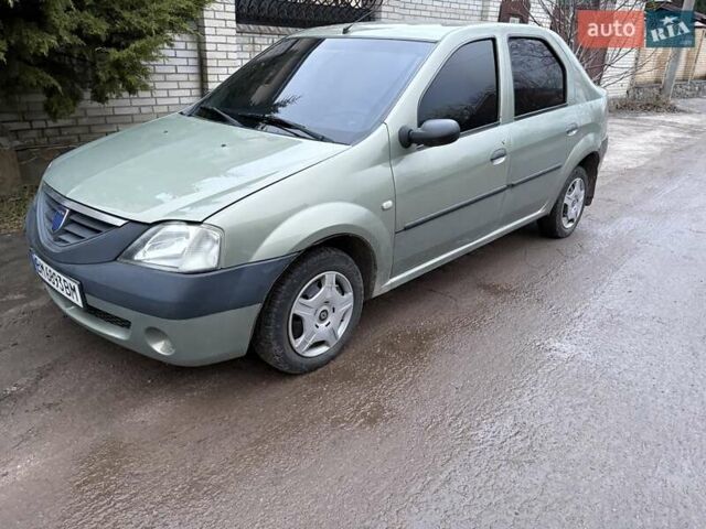 Зеленый Дачия Логан, объемом двигателя 1.39 л и пробегом 148 тыс. км за 3680 $, фото 1 на Automoto.ua