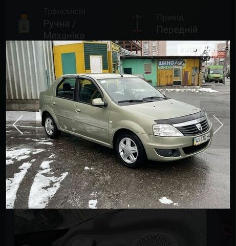 Зеленый Дачия Логан, объемом двигателя 1.6 л и пробегом 125 тыс. км за 2500 $, фото 1 на Automoto.ua