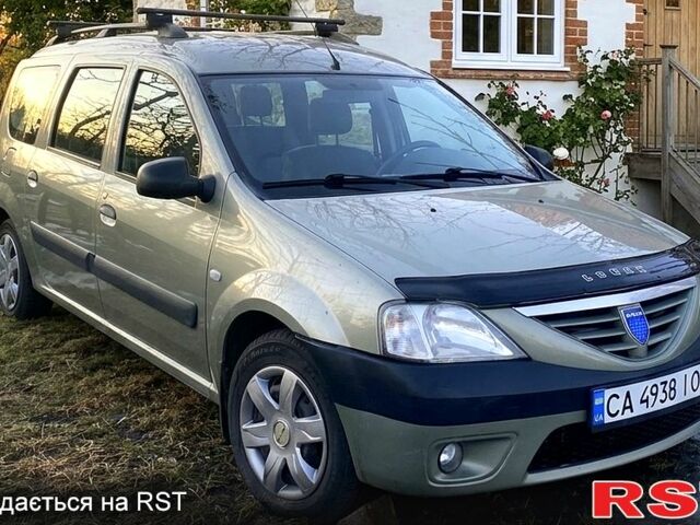 Зеленый Дачия Логан, объемом двигателя 1.6 л и пробегом 189 тыс. км за 3800 $, фото 1 на Automoto.ua