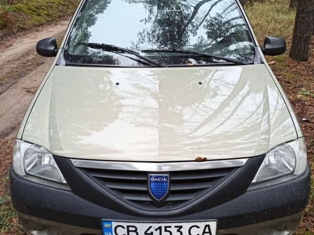 Зеленый Дачия Логан, объемом двигателя 1.6 л и пробегом 290 тыс. км за 4200 $, фото 1 на Automoto.ua