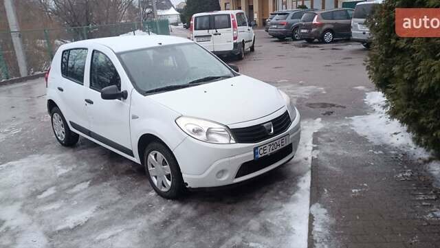 Білий Дачія Sandero, об'ємом двигуна 1.15 л та пробігом 242 тис. км за 4100 $, фото 1 на Automoto.ua