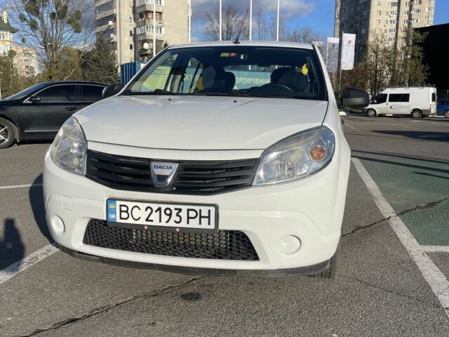 Белый Дачия Сандеро, объемом двигателя 1.1 л и пробегом 232 тыс. км за 3600 $, фото 1 на Automoto.ua