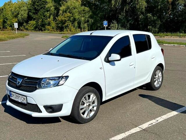 Белый Дачия Сандеро, объемом двигателя 1.5 л и пробегом 186 тыс. км за 5950 $, фото 1 на Automoto.ua