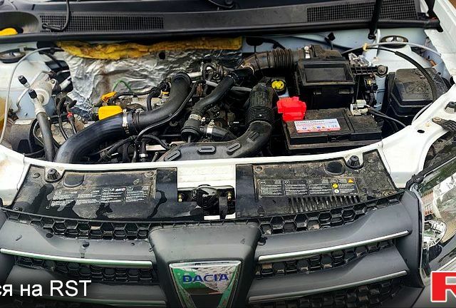 Белый Дачия Сандеро, объемом двигателя 0.9 л и пробегом 177 тыс. км за 6700 $, фото 1 на Automoto.ua