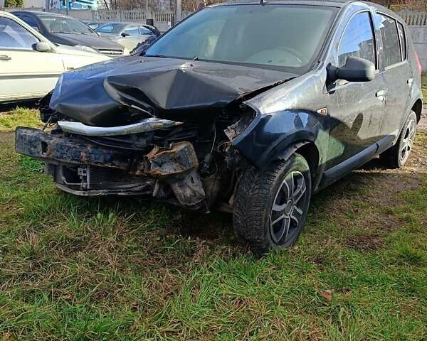 Чорний Дачія Sandero, об'ємом двигуна 1.15 л та пробігом 245 тис. км за 1800 $, фото 1 на Automoto.ua
