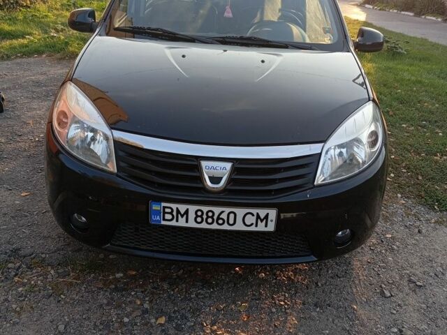 Черный Дачия Сандеро, объемом двигателя 1.2 л и пробегом 146 тыс. км за 5350 $, фото 1 на Automoto.ua