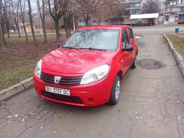 Червоний Дачія Sandero, об'ємом двигуна 1.4 л та пробігом 160 тис. км за 4400 $, фото 1 на Automoto.ua