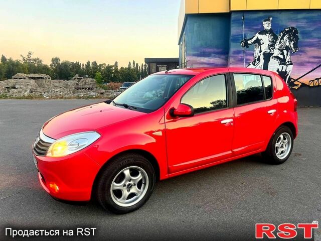 Червоний Дачія Sandero, об'ємом двигуна 1.6 л та пробігом 232 тис. км за 4800 $, фото 1 на Automoto.ua