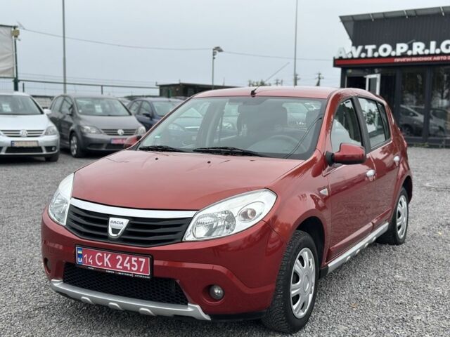 Червоний Дачія Sandero, об'ємом двигуна 1.4 л та пробігом 166 тис. км за 5600 $, фото 1 на Automoto.ua