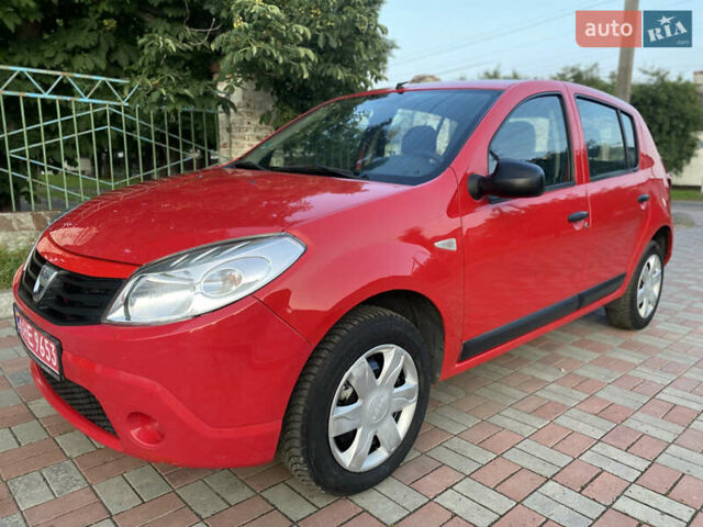 Червоний Дачія Sandero, об'ємом двигуна 1.2 л та пробігом 204 тис. км за 4399 $, фото 1 на Automoto.ua