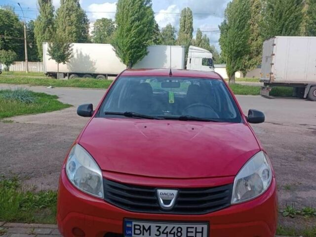 Красный Дачия Сандеро, объемом двигателя 1.4 л и пробегом 174 тыс. км за 4100 $, фото 1 на Automoto.ua