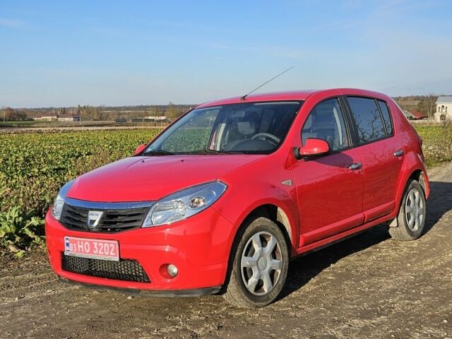 Червоний Дачія Sandero, об'ємом двигуна 1.4 л та пробігом 206 тис. км за 4300 $, фото 1 на Automoto.ua