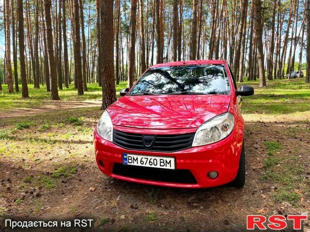 Красный Дачия Сандеро, объемом двигателя 1.1 л и пробегом 300 тыс. км за 3600 $, фото 1 на Automoto.ua