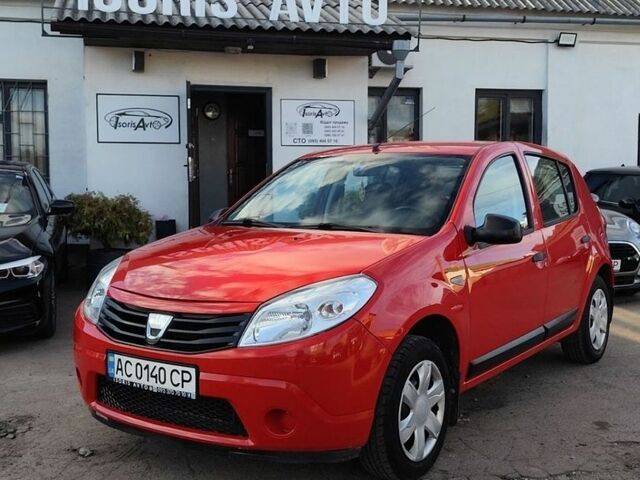 Червоний Дачія Sandero, об'ємом двигуна 1.2 л та пробігом 132 тис. км за 4450 $, фото 1 на Automoto.ua