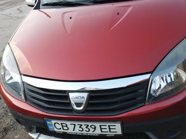 Червоний Дачія Sandero, об'ємом двигуна 1.6 л та пробігом 194 тис. км за 7544 $, фото 1 на Automoto.ua