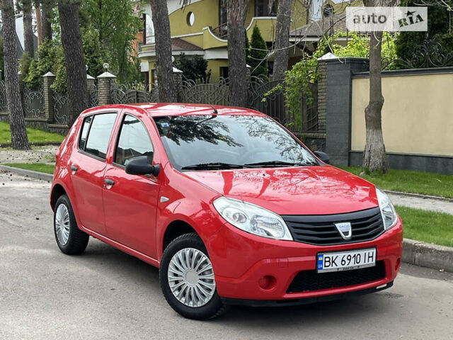 Червоний Дачія Sandero, об'ємом двигуна 1.2 л та пробігом 89 тис. км за 4100 $, фото 1 на Automoto.ua